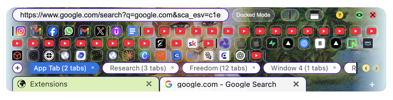 Custom theme overlay